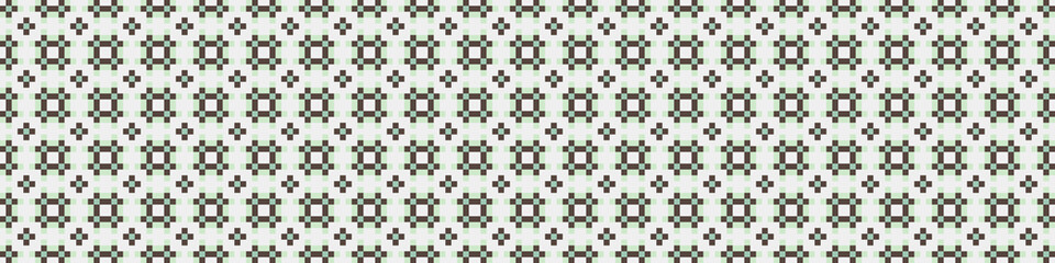 Abstract Cross Pattern Dots Logo generative computational art illustration