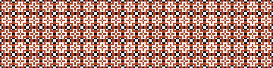 Abstract Cross Pattern Dots Logo generative computational art illustration