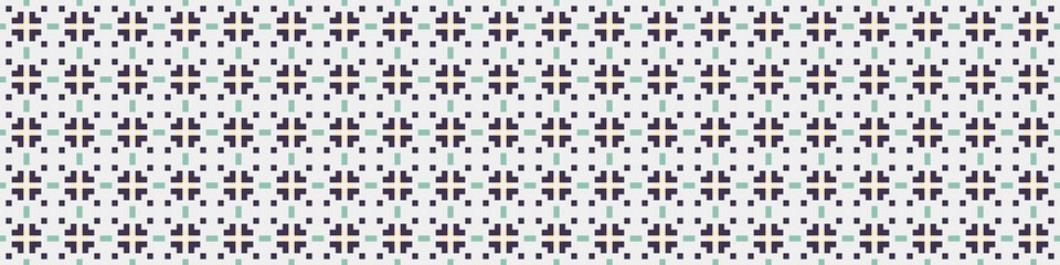 Abstract Cross Pattern Dots Logo generative computational art illustration