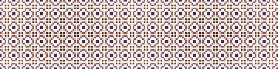 Abstract Cross Pattern Dots Logo generative computational art illustration