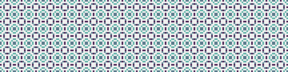 Abstract Cross Pattern Dots Logo generative computational art illustration