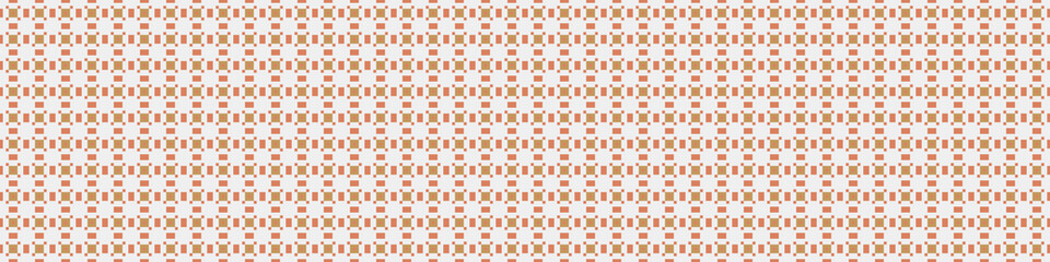 Fototapeta premium Abstract Cross Pattern Dots Logo generative computational art illustration