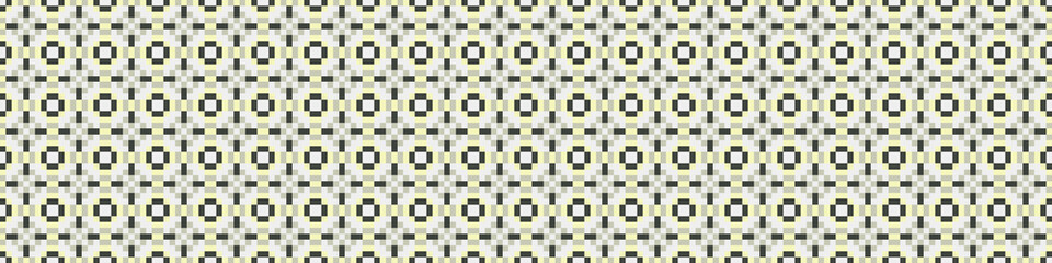 Abstract Cross Pattern Dots Logo generative computational art illustration