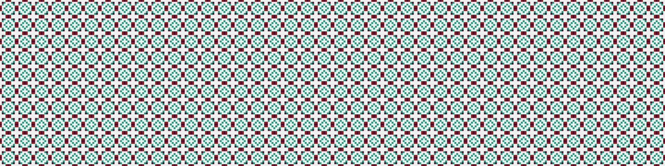 Abstract Cross Pattern Dots Logo generative computational art illustration