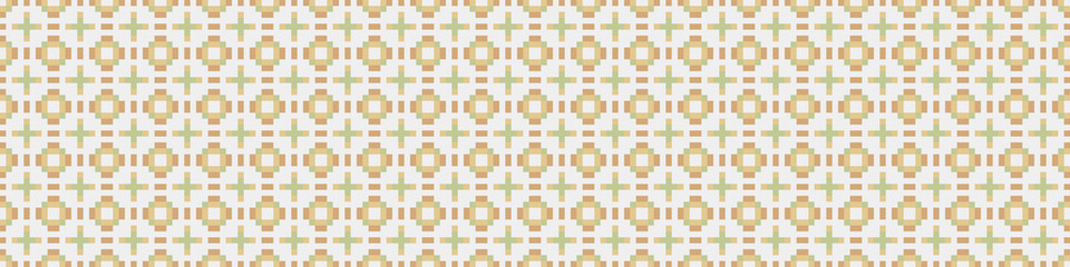 Abstract Cross Pattern Dots Logo generative computational art illustration