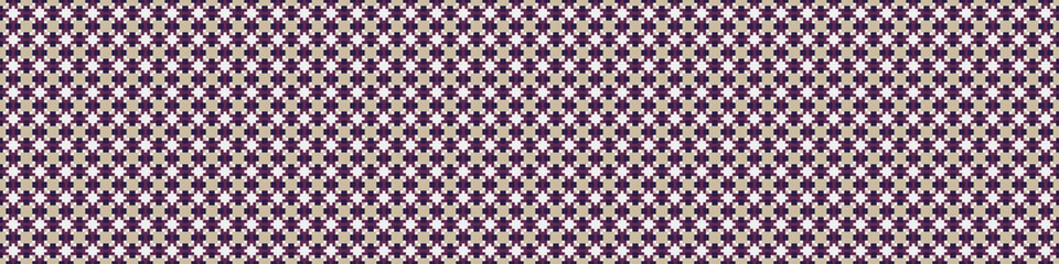 Abstract Cross Pattern Dots Logo generative computational art illustration