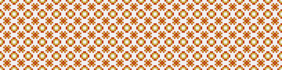 Abstract Cross Pattern Dots Logo generative computational art illustration