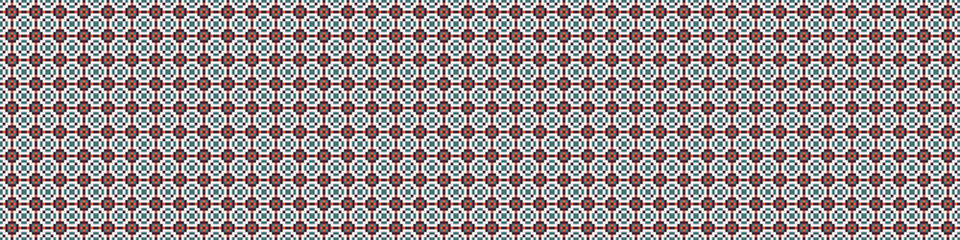 Abstract Cross Pattern Dots Logo generative computational art illustration