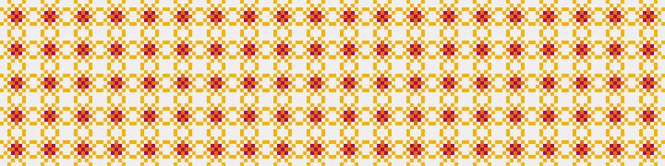 Abstract Cross Pattern Dots Logo generative computational art illustration