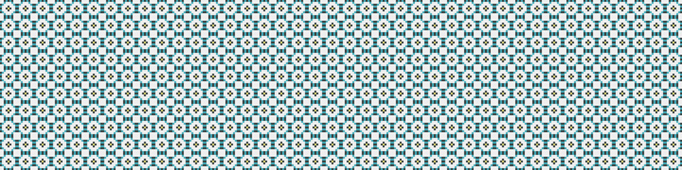 Abstract Cross Pattern Dots Logo generative computational art illustration