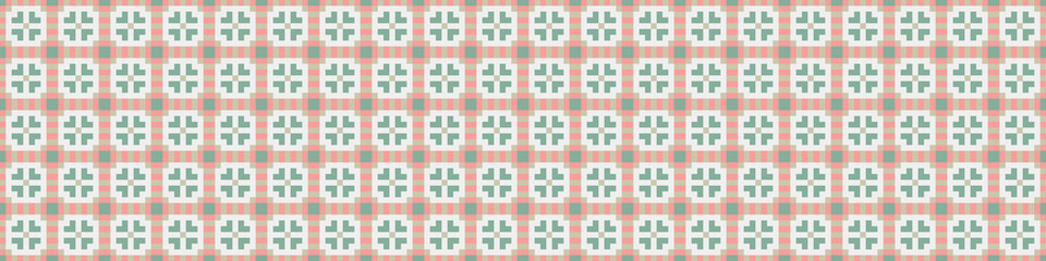 Abstract Cross Pattern Dots Logo generative computational art illustration
