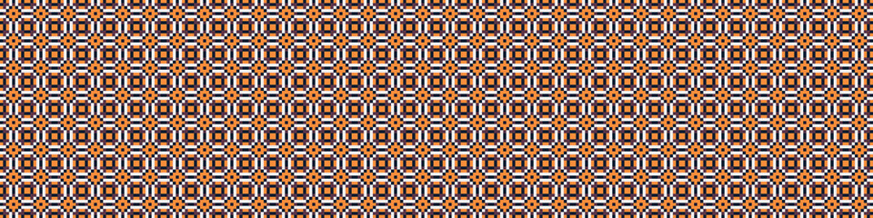 Abstract Cross Pattern Dots Logo generative computational art illustration