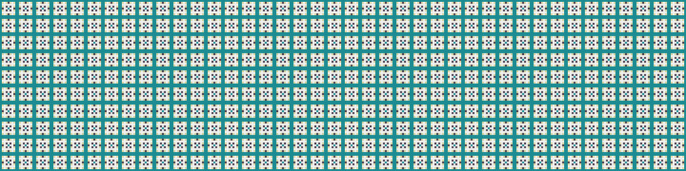 Abstract Cross Pattern Dots Logo generative computational art illustration