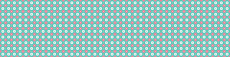 Abstract Cross Pattern Dots Logo generative computational art illustration