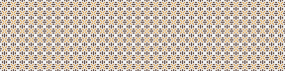 Abstract Cross Pattern Dots Logo generative computational art illustration