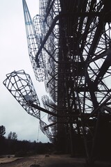 radio lacquer station arc, chernobyl, ukraine