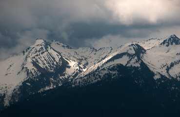Fototapeta na wymiar Lagorai group, Fiemme Valley ,Trentino