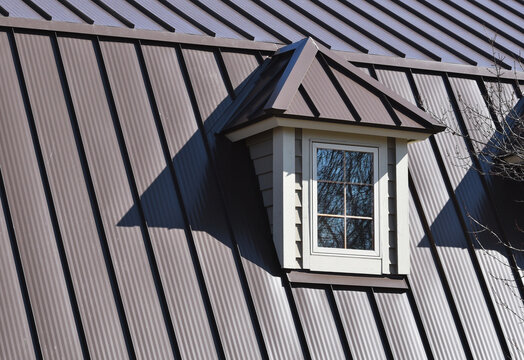 Dormer on Steel Roof - Powered by Adobe