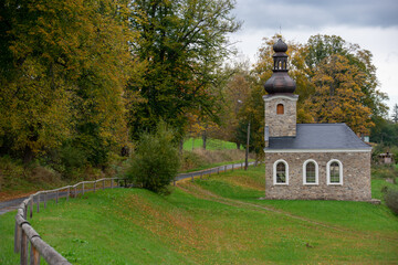 Chapel at Vatetice, Sumava national park, Czech republic