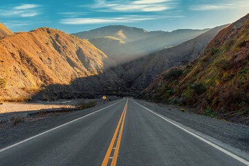 road in the mountains
