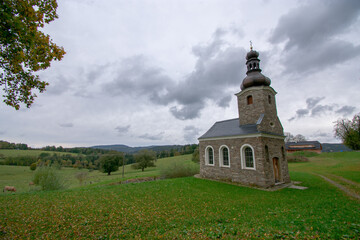 Chapel at Vatetice, Sumava national park, Czech republic