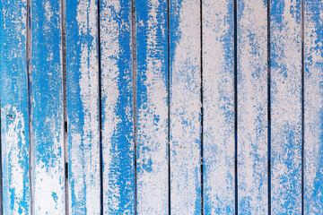 texture of wood blue panel