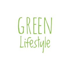 ''Green Life'' Eco Message/Quote Lettering