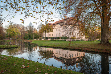 Obraz premium Spiegelung im Park