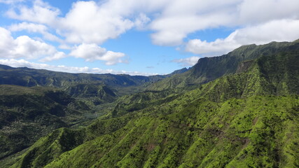 landscape with mountains
