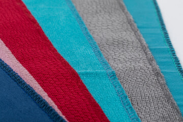 Close up fabric textile texture