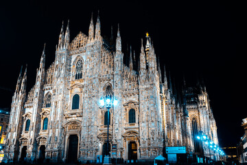 Fototapeta premium duomo di milano city