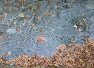 texture of the water