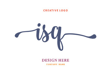ISQ lettering logo is simple, easy to understand and authoritative