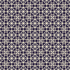 Geometric Art deco seamless pattern background.