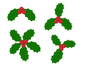 Christmas decoration illustration material / vector