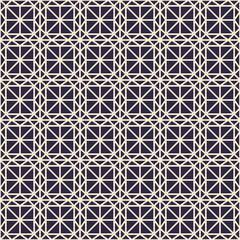 Geometric Art deco seamless pattern background.