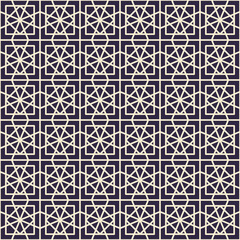 Geometric Art deco seamless pattern background.