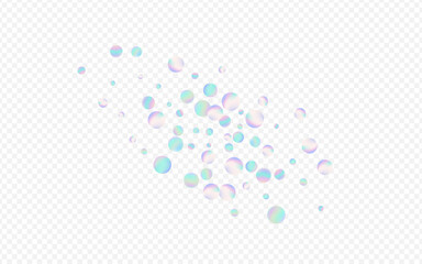 Colored Shine FallingFestive Transparent 