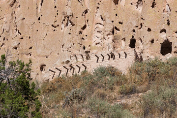 Brick Dwelling at Bandelier National Monument