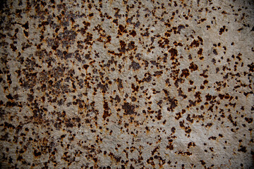 texture of rusted metal plate