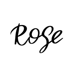 Vector hand drawn lettering isolated. Template for card, poster, banner, print for t-shirt, pin, badge, patch.