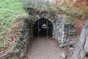 Tunneleingang Staatspark Wilhelmsbad