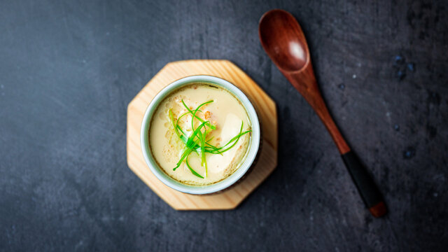 Chawanmushi Japanese egg custard dish