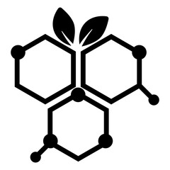 Organic Molecule Vector 