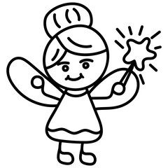 Fairy Doll Drawing 