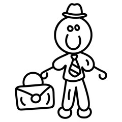Businessman Dad Avatar