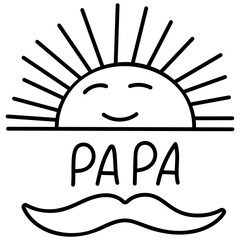 Father Day Typography