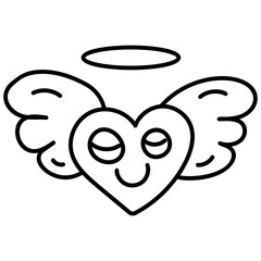 Love Angel Vector 