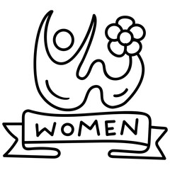 Woman Logo Vector 