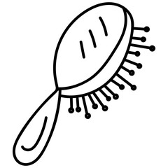 Hair Brush Vector 
